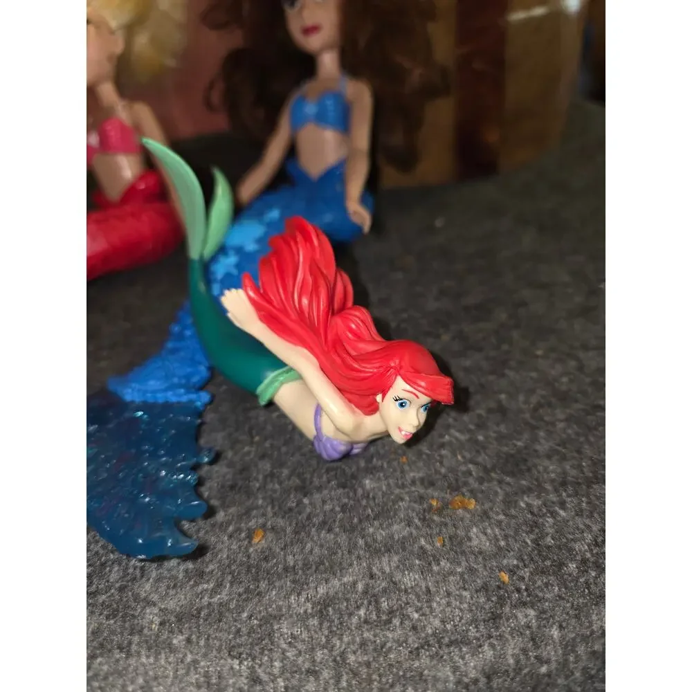 Disney The Little Mermaid Doll Ariel Sisters Mermaze Mermaidz Color Change Tail